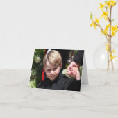 ジョージ王子 カード (黄色い花)