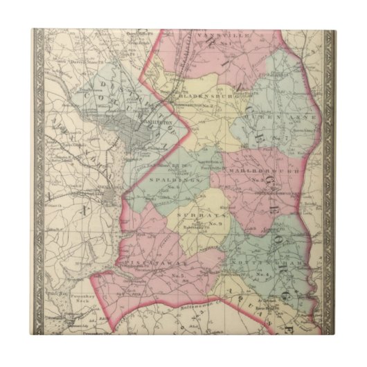 ジョージ王子 タイル (正面)