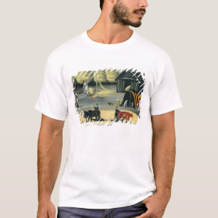 ジョージ王朝の国の床の脱穀 Tシャツ