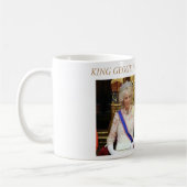 ジョージ王VIIおよび女王カミラ コーヒーマグカップ (左)