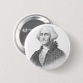 ジョージ画像的 缶バッジ (正面&裏面)