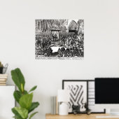 ジョージ1世の戴冠式 ポスター (ホームオフィス)