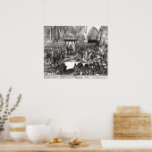 ジョージ1世の戴冠式 ポスター (キッチン)