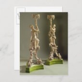 ジョージ2世様式のシノワズリー・トーチェア、1750年頃 ポストカード (正面/裏面)