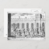 ジョージ3世とシャルロット女王 ポストカード (正面/裏面)