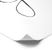 ジョージ3世の署名 ポスター (角)