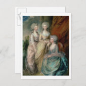 ジョージ3世の長女：プリンセス ポストカード (正面/裏面)