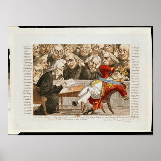 ジョージ3世への勅令 ポスター (正面)