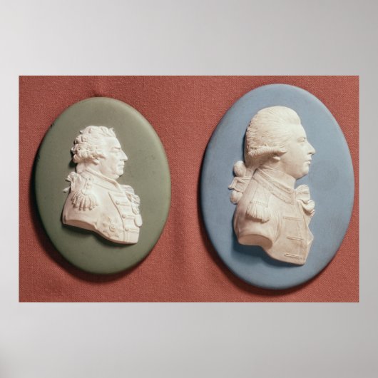 ジョージ4世のメダリオ ポスター (正面)