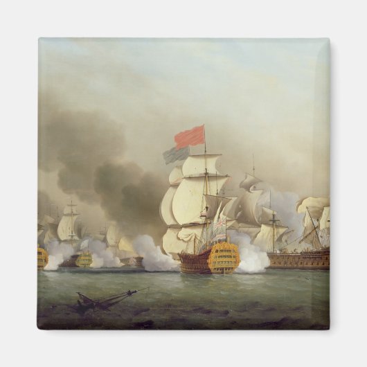 ジョージ・アンソン卿（1697年～1762年）ヴィクター中将 マグネット (正面)