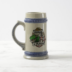 ジョージ・アンド・ドラゴン・スタイン ビールジョッキ