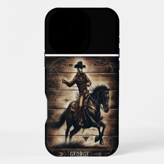 ジョージ・ウェスタン・ライド iPhoneケース (裏面)