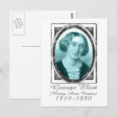 ジョージ・エリオット ポストカード (正面/裏面)