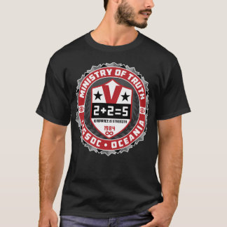ジョージ・オルウェル1984年ディストピア真実省 Tシャツ