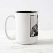 ジョージ・オーウェル・ライブズ |社会的拒否 | 2トーンマグ ツートーンマグカップ (左)