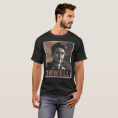ジョージ・オーウェル Tシャツ (正面フル)