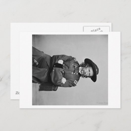 ジョージ・カスター将軍の写真#1 ポストカード (正面/裏面)