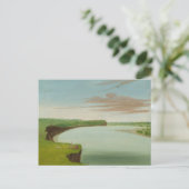 ジョージ・カトリン – マンダンビレッジの遠景 ポストカード (スタンド正面)