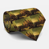 ジョージ・キャトリンによる『シウ族の戦争会議』(1847) ネクタイ (ロール)