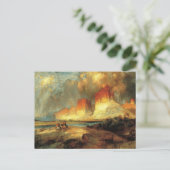 ジョージ・キャトリン – アッパー・コロラドの崖 ポストカード (スタンド正面)