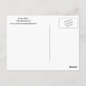 ジョージ・キャトリン – 戦士 ポストカード (裏面)