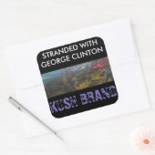 ジョージ・クリントン・クシュに取り残される スクエアシール (封筒)