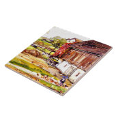 ジョージ・サイモン – 納屋周囲の庭・シーン タイル (側面)