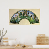 ジョージ・サンドとその友人を描いたファン ポスター (キッチン)