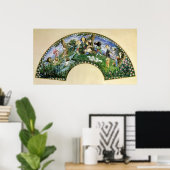 ジョージ・サンドとその友人を描いたファン ポスター (ホームオフィス)