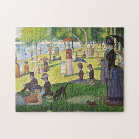 ジョージ・シュラトA Sunday on La Grande Jatte Famous ジグソーパズル (横)