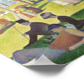 ジョージ・シュラトA Sunday on La Grande Jatte Famous ポスター (角)