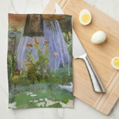 ジョージ・ジョン・ピンウェルのCookhamにある庭で キッチンタオル (四つ折り)