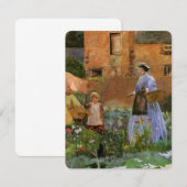 ジョージ・ジョン・ピンワルによるクックハムの庭 (正面/裏面)