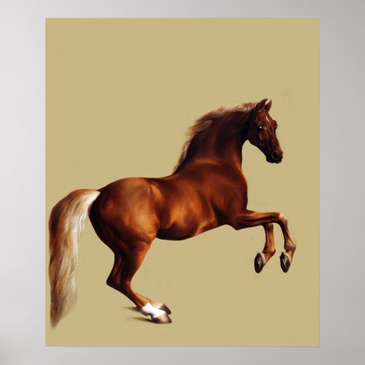 ジョージ・スタブスによる『Whistlejacket』 ポスター (正面)