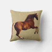 ジョージ・スタブスによるWhistlejacket クッション (裏面)