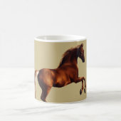 ジョージ・スタブスによるWhistlejacket コーヒーマグカップ (中央)