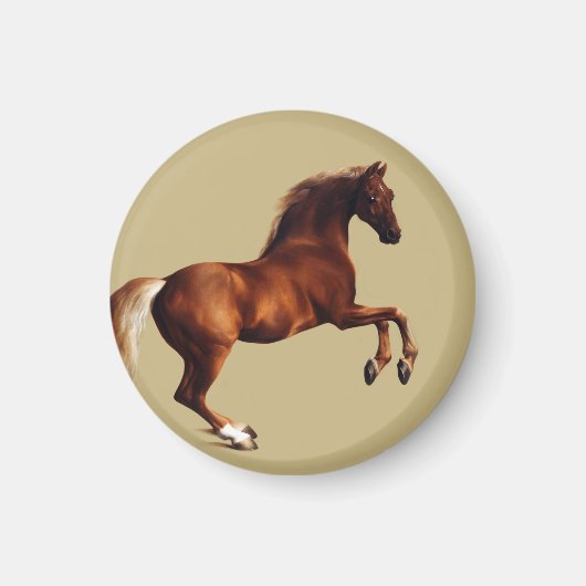 ジョージ・スタブスによるWhistlejacket マグネット (正面)