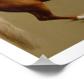 ジョージ・スタブズによるウィスレジャケットレースホース ポスター (角)