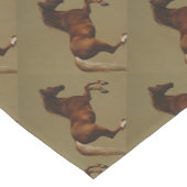 ジョージ・スタブズによるホイッスル・ジャケット ショートテーブルランナー (コーナー)