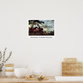 ジョージ・スタブズの風景の中のマレスとフォール ポスター (キッチン)