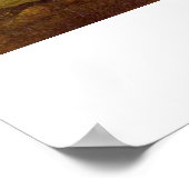 ジョージ・スタブズの風景の中の馬 ポスター (角)