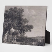 ジョージ・スタブズ |射撃、 発砲、プレート3、Wil刻印 フォトプラーク (側面)