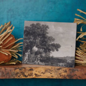 ジョージ・スタブズ |射撃、 発砲、プレート3、Wil刻印 フォトプラーク (側面)