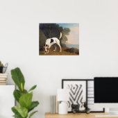 ジョージ・スタブズ | Foxhound on the Ounce, c.1760 (油 ポスター (ホームオフィス)