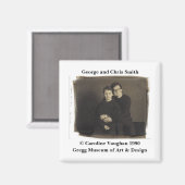 ジョージ・スミス・クリス_、ジョージとクリス・スミス… マグネット (正面/裏面)