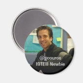 ジョージ・ニュービー@gcourosISTE11・ニュービー マグネット (正面/裏面)