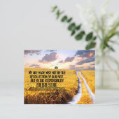 ジョージ・バーナルド感動的・ショー引用文「賢い」 ポストカード (スタンド正面)