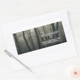 ジョージ・バーナード感動的・ショー引用文「ミス」 長方形シール