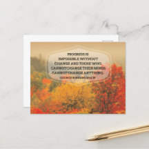 ジョージ・バーナード感動的・ショー引用文「Change」