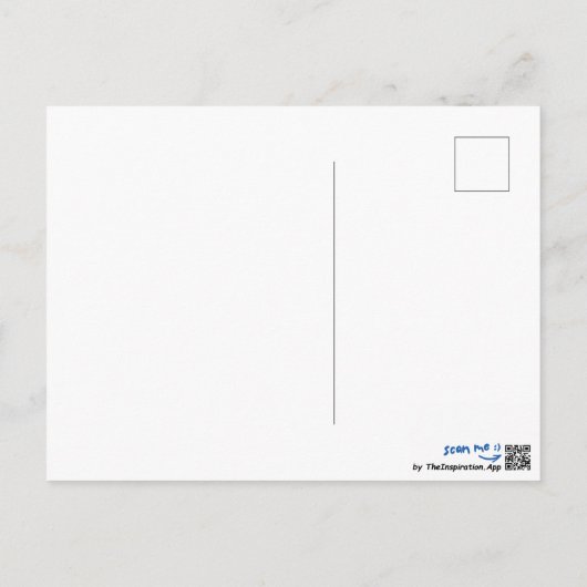 ジョージ・バーナード感動的・ショー引用文「Change」 ポストカード (裏面)